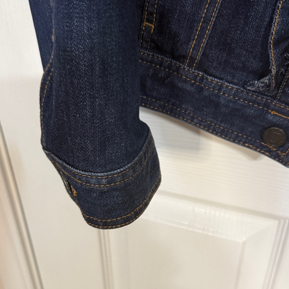 Talbots Dark Blue Denim Jacket - Picture 4 of 5